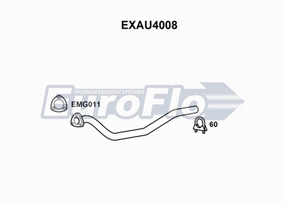 Exhaust Pipe (EXAU4008)