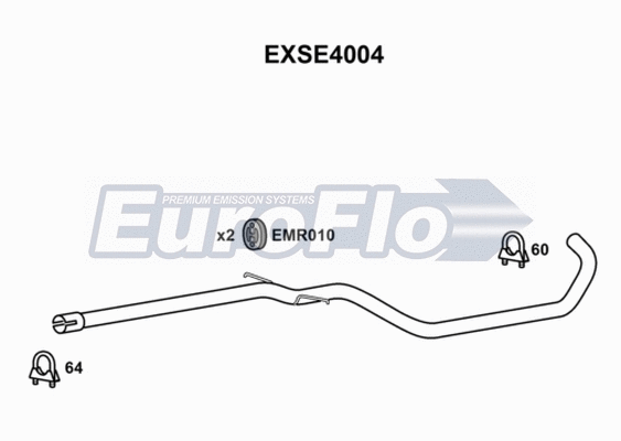 Exhaust Pipe (EXSE4004)