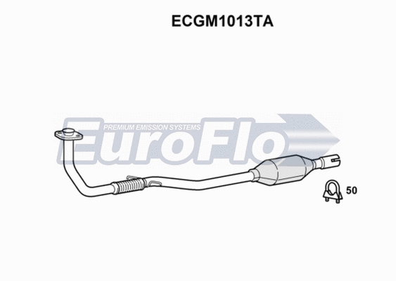 Catalytic Converter (ECGM1013TA)