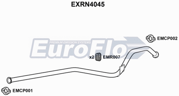 Exhaust Pipe (EXRN4045)