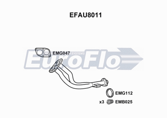 Exhaust Pipe (EFAU8011)