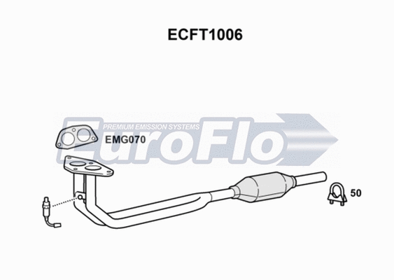 Catalytic Converter (ECFT1006)