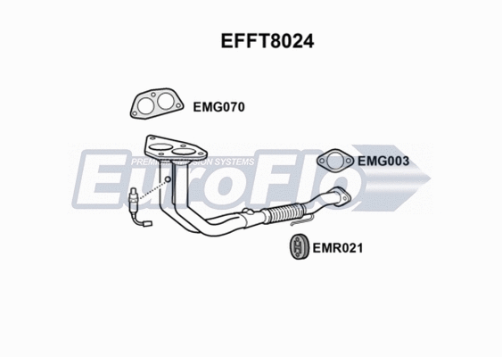 Exhaust Pipe (EFFT8024)