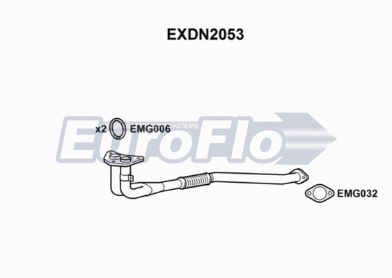 Exhaust Pipe (EXDN2053)