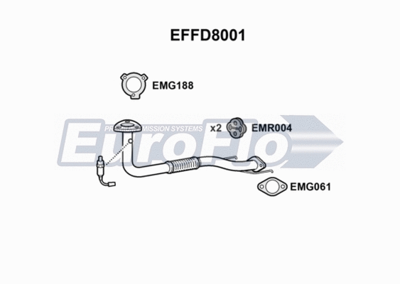 Exhaust Pipe (EFFD8001)
