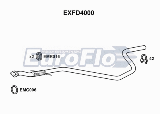 Exhaust Pipe (EXFD4000)
