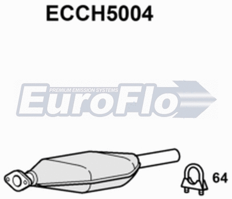 Catalytic Converter (ECCH5004)