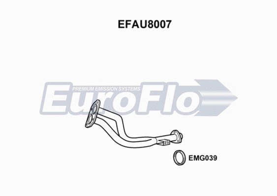 Exhaust Pipe (EFAU8007)