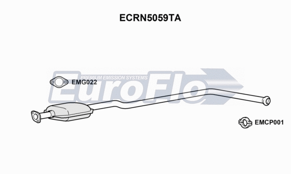 Catalytic Converter (ECRN5059TA)