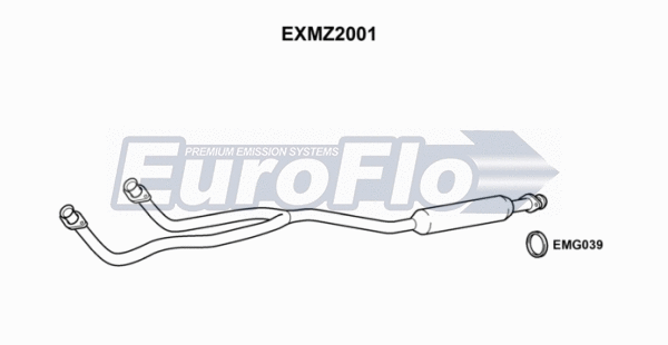 Exhaust Pipe (EXMZ2001)