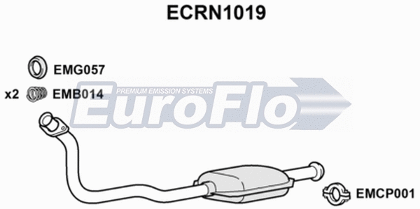 Catalytic Converter (ECRN1019)