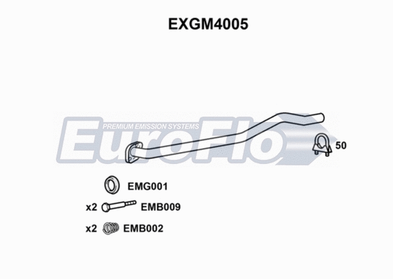 Exhaust Pipe (EXGM4005)