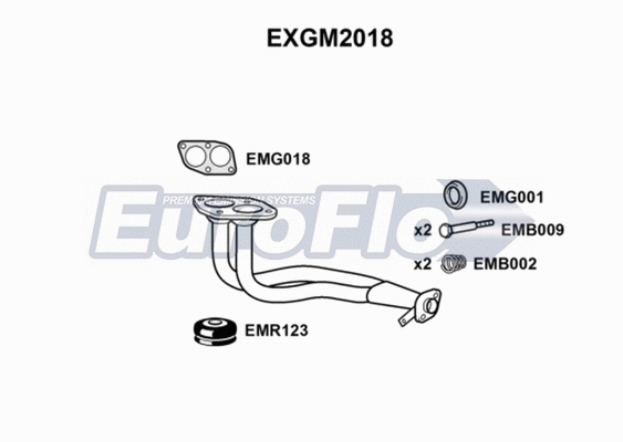 Exhaust Pipe (EXGM2018)