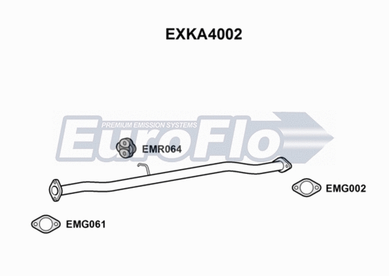 Exhaust Pipe (EXKA4002)