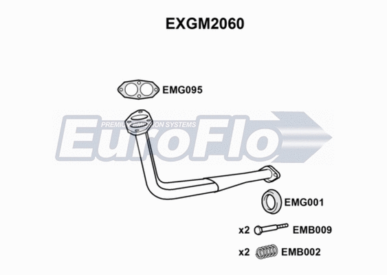 Exhaust Pipe (EXGM2060)