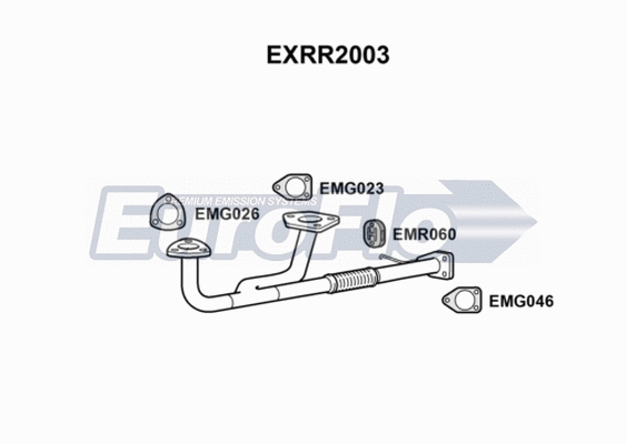 Exhaust Pipe (EXRR2003)