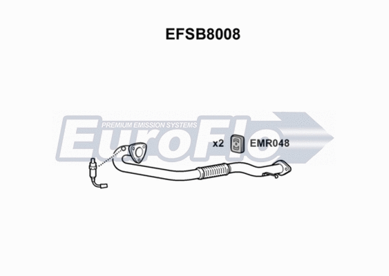 Exhaust Pipe (EFSB8008)