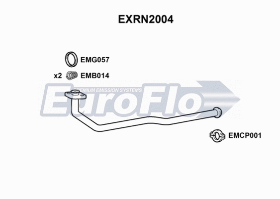Exhaust Pipe (EXRN2004)