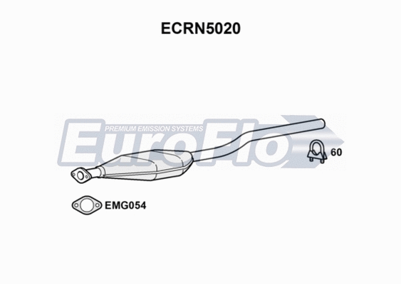 Catalytic Converter (ECRN5020)