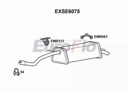 Rear Muffler (EXSE6075)