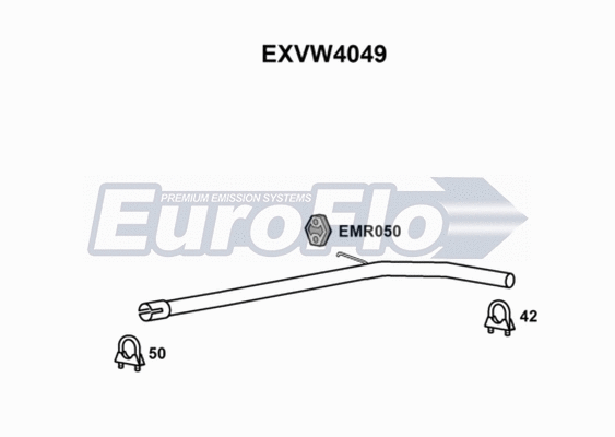 Exhaust Pipe (EXVW4049)