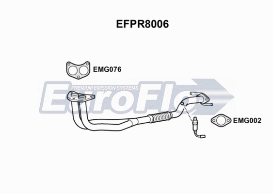 Exhaust Pipe (EFPR8006)