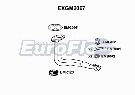 Exhaust Pipe (EXGM2067)