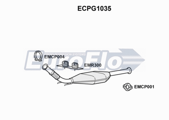 Catalytic Converter (ECPG1035)