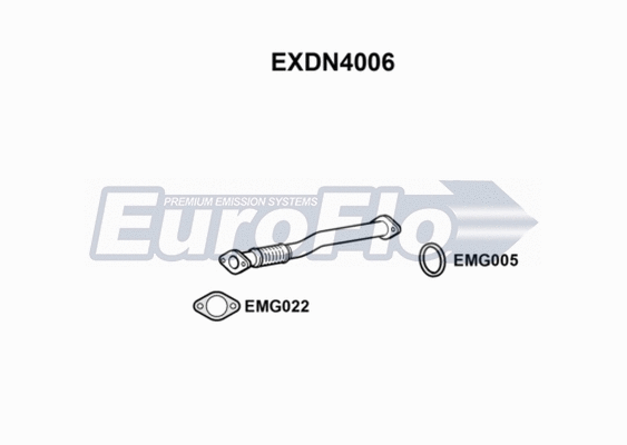 Exhaust Pipe (EXDN4006)