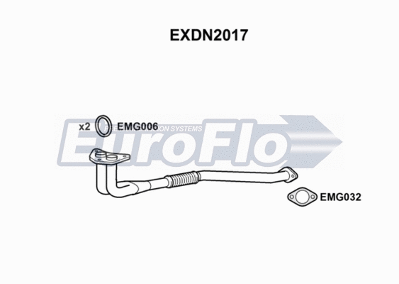 Exhaust Pipe (EXDN2017)
