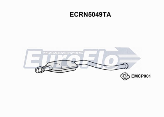 Catalytic Converter (ECRN5049TA)