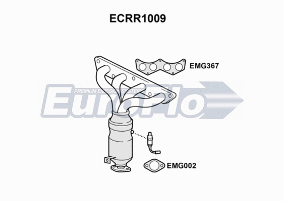 Catalytic Converter (ECRR1009)