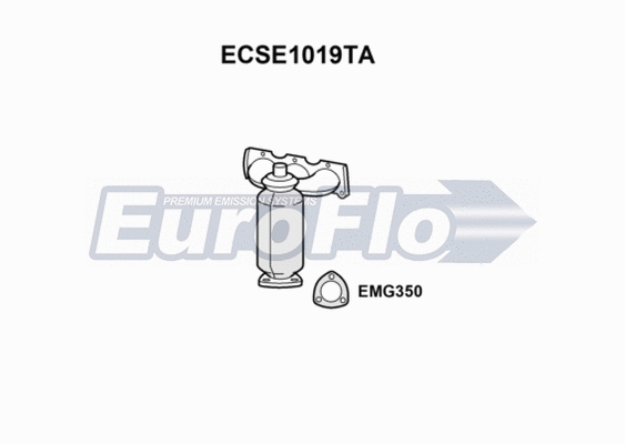 Catalytic Converter (ECSE1019TA)