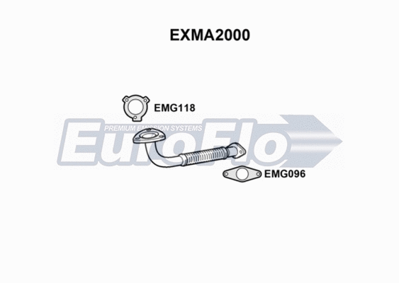 Exhaust Pipe (EXMA2000)