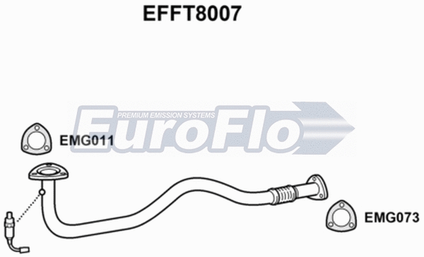 Exhaust Pipe (EFFT8007)