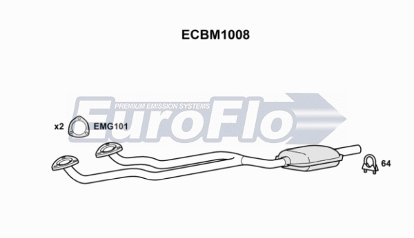 Catalytic Converter (ECBM1008)