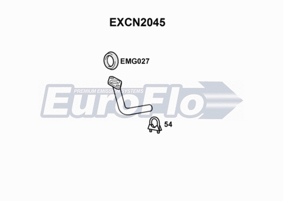 Exhaust Pipe (EXCN2045)