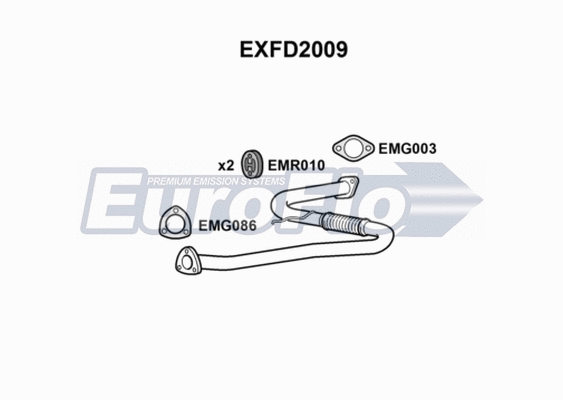 Exhaust Pipe (EXFD2009)
