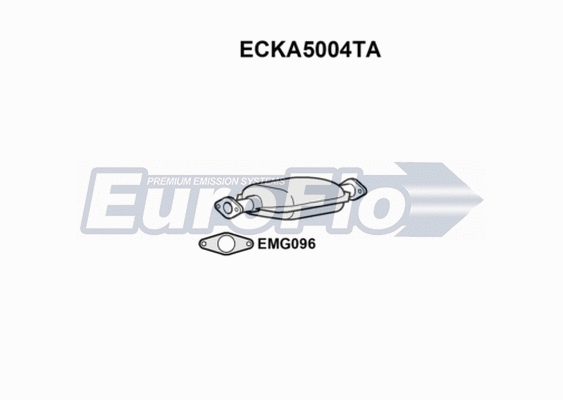 Catalytic Converter (ECKA5004TA)