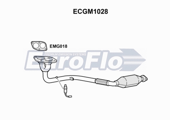 Catalytic Converter (ECGM1028)