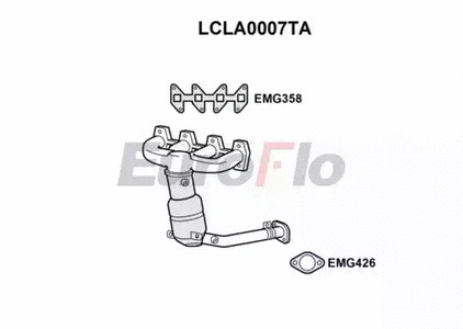 Catalytic Converter (LCLA0007TA)
