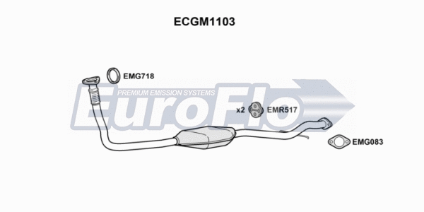 Catalytic Converter (ECGM1103)