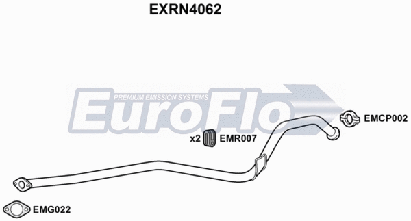 Exhaust Pipe (EXRN4062)