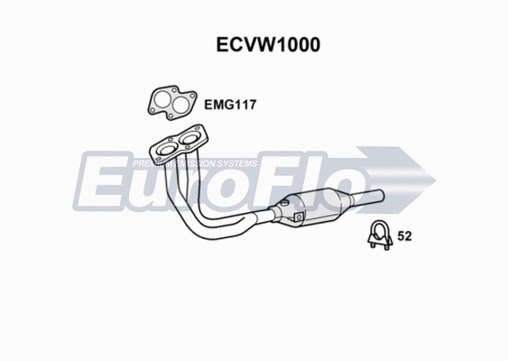 Catalytic Converter (ECVW1000)