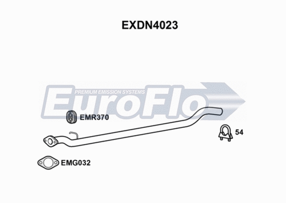 Exhaust Pipe (EXDN4023)