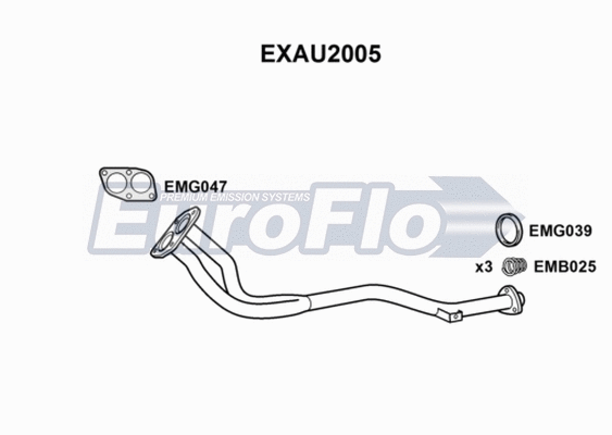 Exhaust Pipe (EXAU2005)