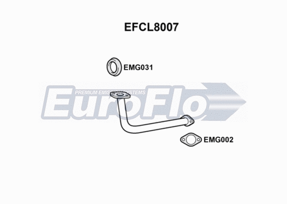 Exhaust Pipe (EFCL8007)