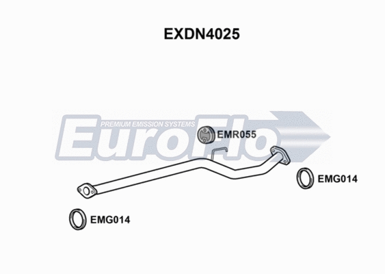 Exhaust Pipe (EXDN4025)