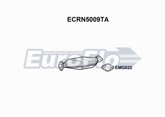Catalytic Converter (ECRN5009TA)