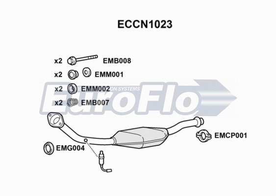 Catalytic Converter (ECCN1023)